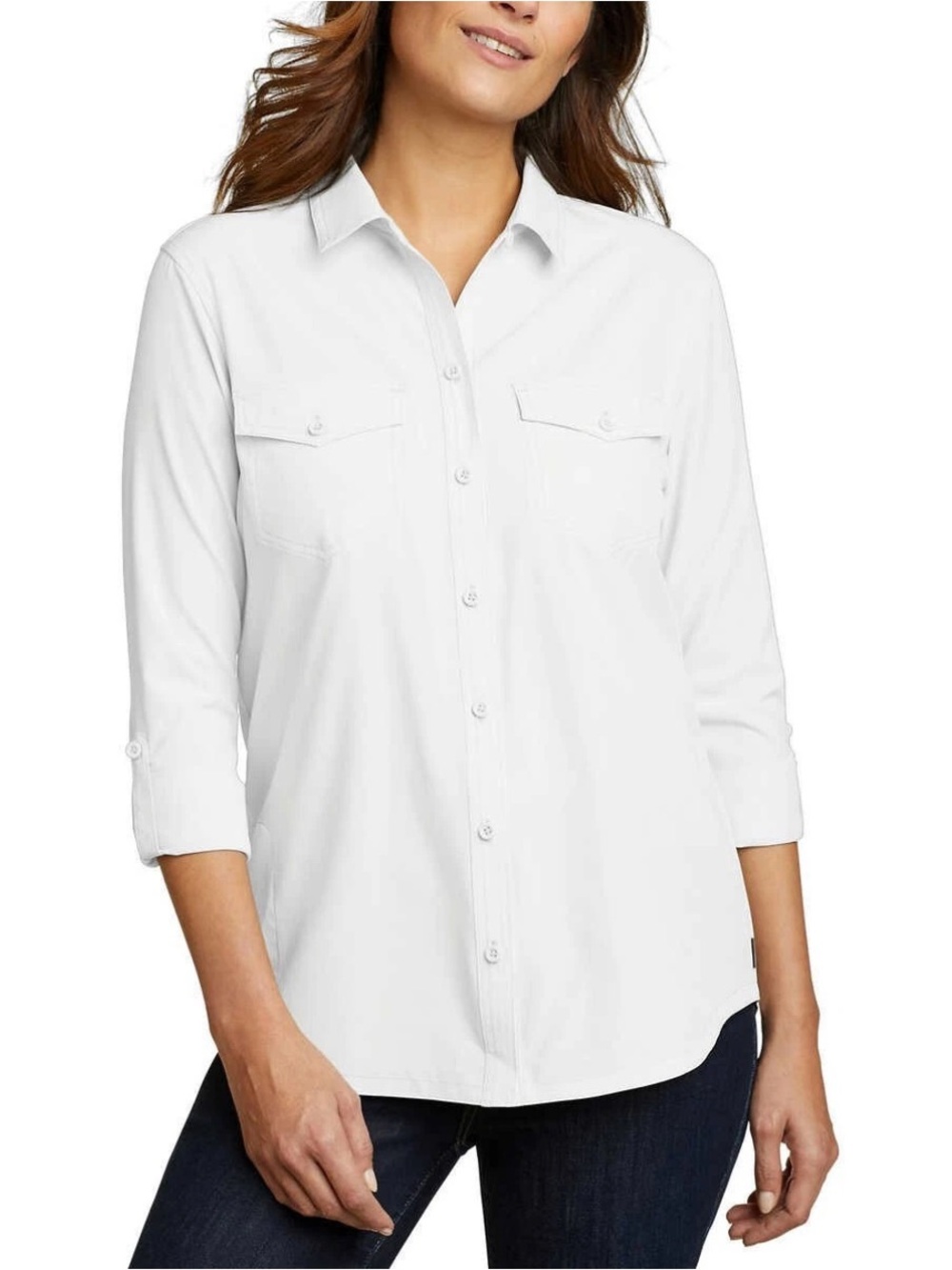 Eddie Bauer Departure Shirt Size M